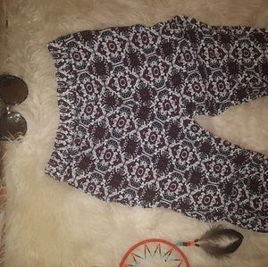 Tribal Print pants with pockets